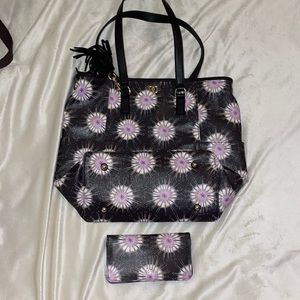 Dena Large Sized Tote Purse WITH Wallet